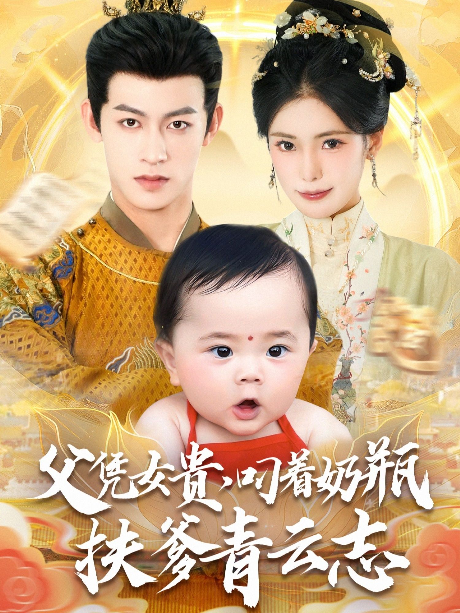 热门短剧父凭女贵叼着奶瓶扶爹青云志(70集)何雨洋朱湉亿主演,全集完整版免费在线观看未删减版,百度网盘夸克网盘免费资源秒存分享下载