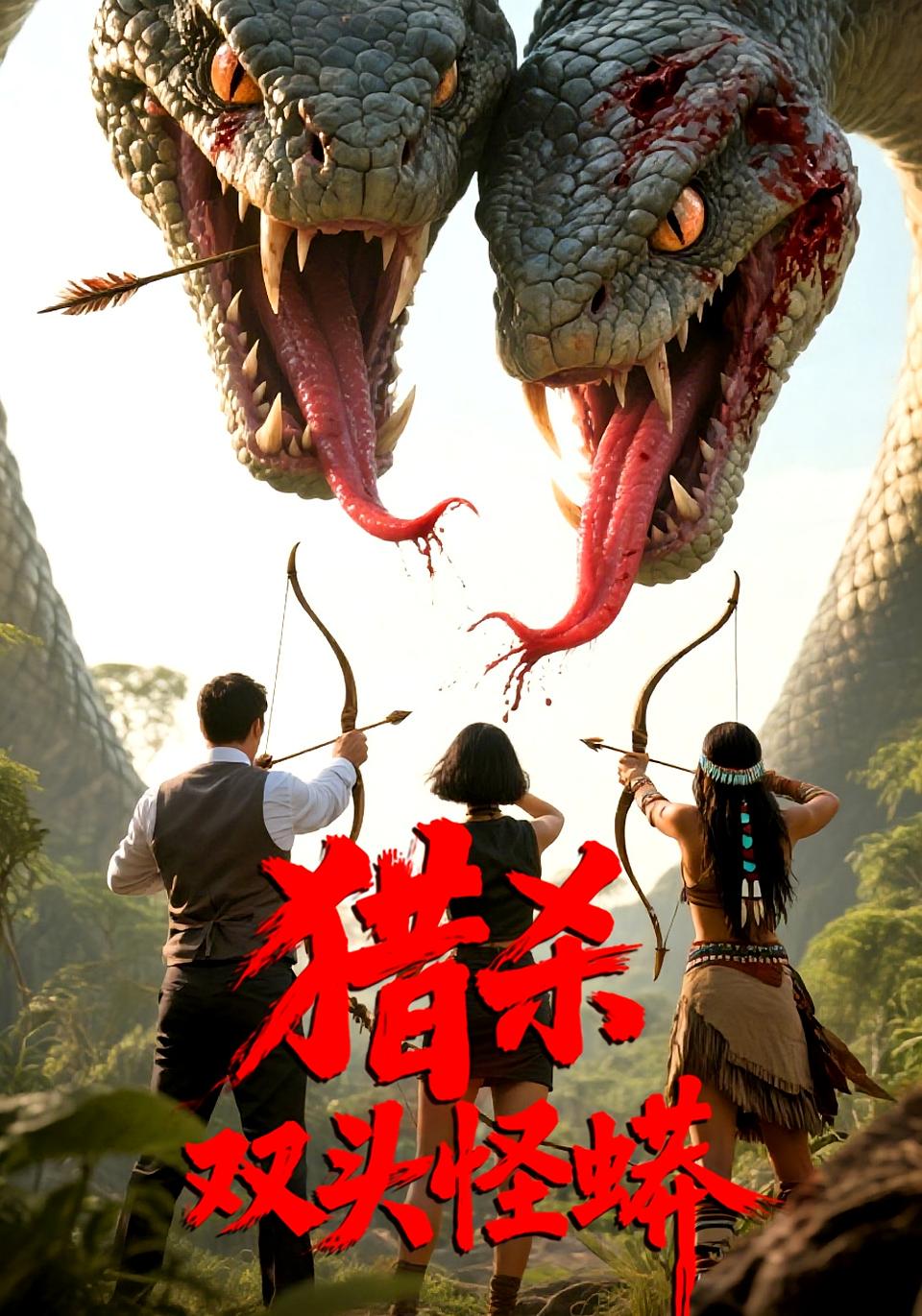 短剧猎杀双头怪蟒高清全集在线，免费完整版无障碍观看，支持自由畅享高清画质，剧情刺激不卡顿，即刻观看！  第1张